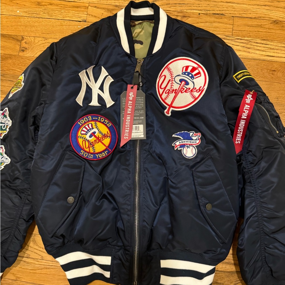 Yankee reversed flight jacket lg